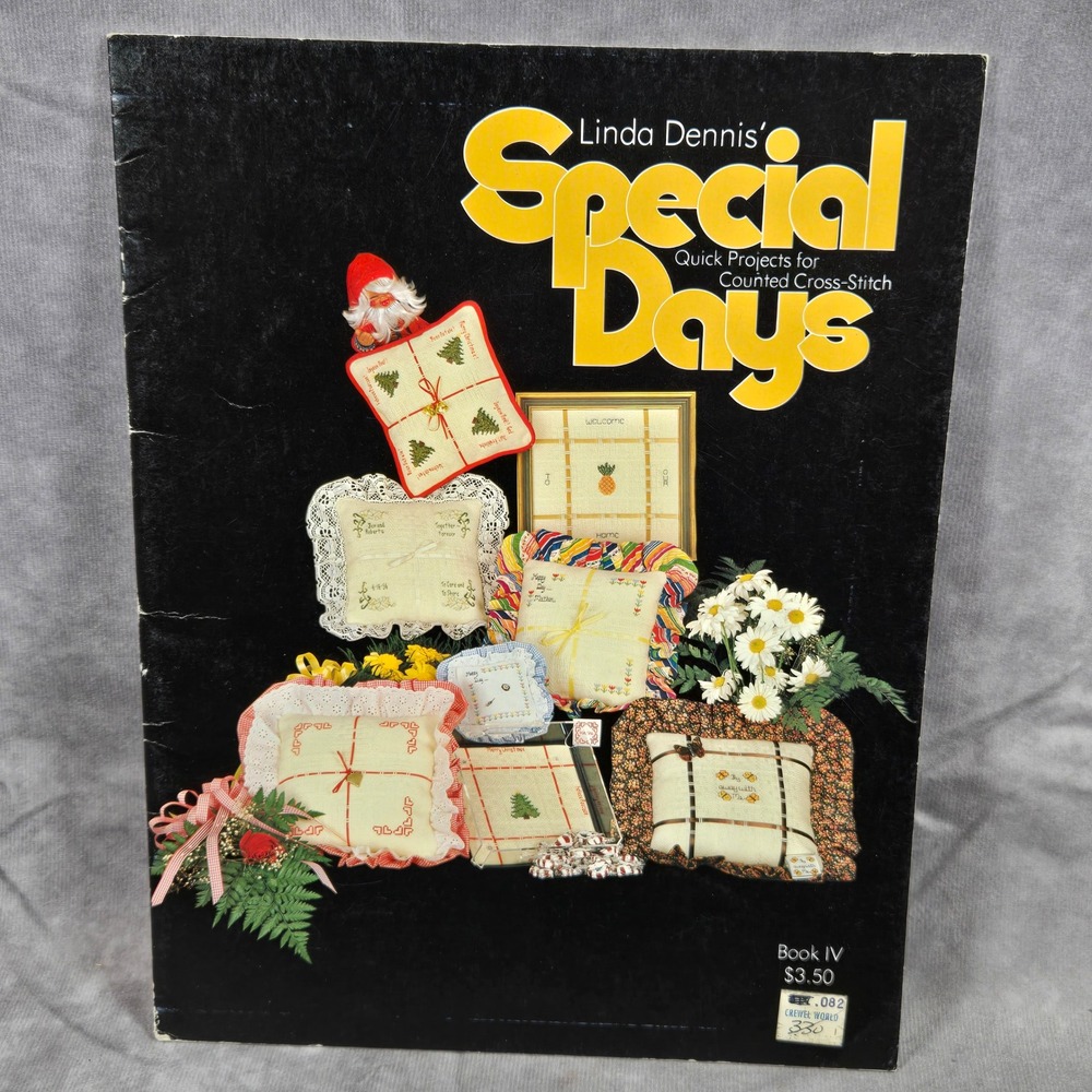 Special Days Cross Stitch Patterns Linda Dennis 1980‎